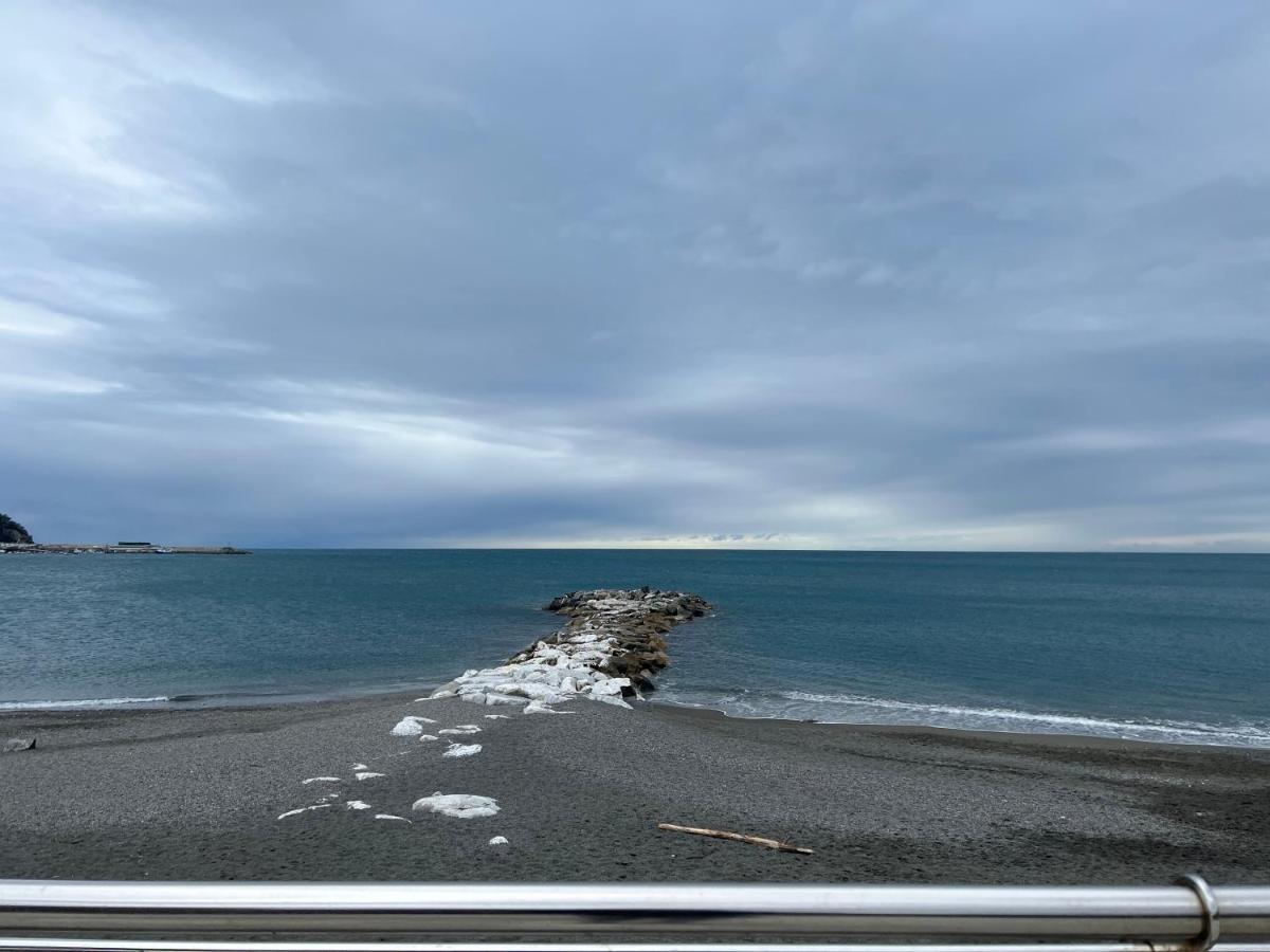 Trilocale 50Mt Dalla Spiaggia Sestri Levante Exteriör bild
